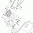 TTR125LET/TTR125ET БОКОВАЯ КРЫШКА