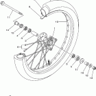 TTR125LET/TTR125ET Front wheel let