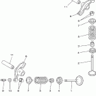 TTR125LT Клапана
