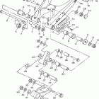 TTR230T/TTR230TC Бугель (задний рычаг)