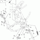 TTR250TC/TTR250T Подножки