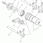 TW200T1C/TW200T1 Копирный вал