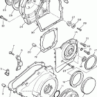 V-MAX 1200 VMX12TC/VMX12T Крышка картера двигателя