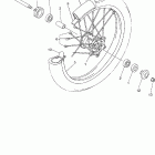 WR250FT Переднее колесо