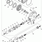 V STAR MIDNIGHT CUSTOM-XVS1100TC/XVS1100T Ведущий вал