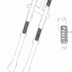 YZ125T1 Дополнение к вилке