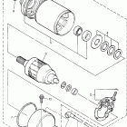 YZF600RTC/YZF600RT ПУСКОВОЙ ЭЛЕКТРОДВИГАТЕЛЬ