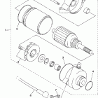FJR1300ABS ПУСКОВОЙ ЭЛЕКТРОДВИГАТЕЛЬ