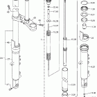 FJR1300ASC/FJR1300AS Передняя вилка