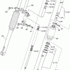 TTR125LES/TTR125ES Front fork es