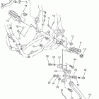 WR250FS Подножки