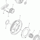 WR250FS Муфта стартера