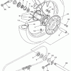 YZ250 Заднее колесо