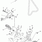 YZ250 Подножки