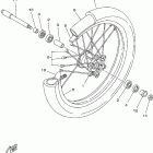 YZ250 Переднее колесо