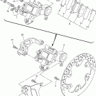 YZ250F Задний тормозной суппорт