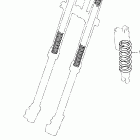 YZ450F Дополнение к вилке