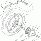 FZS1000SPR/FZS1000SPR Заднее колесо