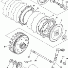TTR225RC/TTR225R Сцепление
