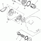 TTR225RC/TTR225R МАСЛЯНЫЙ НАСОС