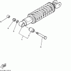 TTR225RC/TTR225R Задняя подвеска
