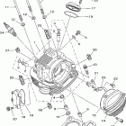 TTR225RC/TTR225R ГОЛОВКА ЦИЛИНДРА