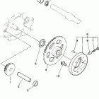 TTR225RC/TTR225R Муфта стартера