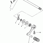 TW200R/TW200RC Вал переключения