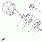 VIRAGO XV250RC/XV250R Муфта стартера