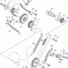 V STAR 1100 SILVERADO (CAST WHEEL)-XVS1100ATR/XVS1100ATR Цепь механизма газораспределения