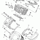 V STAR 1100 CLASSIC - CAST WHEEL-XVS1100AWR/XVS1100AWR Цилиндр