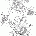 V STAR 1100 CLASSIC - CAST WHEEL-XVS1100AWR/XVS1100AWR ГОЛОВКА ЦИЛИНДРА