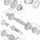 V STAR 1100 CLASSIC - CAST WHEEL-XVS1100AWR/XVS1100AWR ТРАНСМИССИЯ