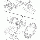 YZ 250 Задний тормозной суппорт