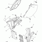 YZ 250 БОКОВАЯ КРЫШКА
