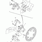 WR 250F Задний тормозной суппорт