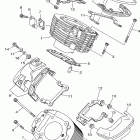 V STAR 1100 CLASSIC-XVS1100APC/XVS1100AP Цилиндр