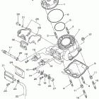 YZ 125 ГОЛОВКА ЦИЛИНДРА