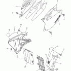 YZ250FP БОКОВАЯ КРЫШКА