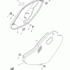 TT-R125 БОКОВАЯ КРЫШКА