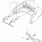 YZF-R6MC/YZF-R6M Задний фонарь