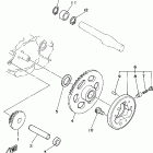 TT225L/TT225LC Муфта стартера