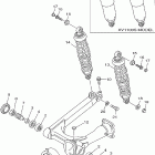 VIRAGO 1100-XV1100L/XV1100LC Задний рычаг подвески