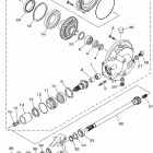 DRAG STAR(V STAR)  XVS1100LC/XVS1100L Ведущий вал