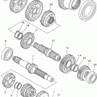 DRAG STAR(V STAR)  XVS1100LC/XVS1100L ТРАНСМИССИЯ