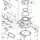 YZ 250 ГОЛОВКА ЦИЛИНДРА