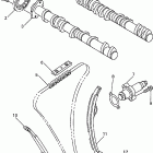 YZF-R1  YZFR1L/YZFR1LC Цепь механизма газораспределения