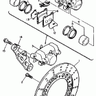 FZR 600RK Задний тормозной суппорт