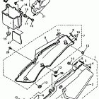 FZR 600RK БОКОВАЯ КРЫШКА