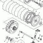 TW200EK/TW200EKC Сцепление